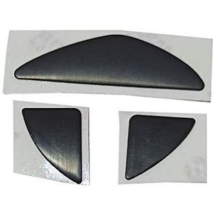 JSGHGDF 1 Set Dikte Vervangen Zwarte Muis Voeten Muis Skates Voor M720 Muis