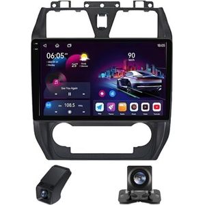 Android 14 2 Din Autoradio geldt voor Geely Emgrand EC7 1 2009-2016 Ingebouwd CarPlay/Android auto/DSP-processor RDS/GPS-navigatie Bluetooth 10 Duim Touch screen/Stuurbediening(C30Plus)