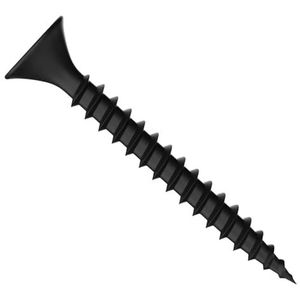 PARCO Gipsplaatschroeven 3,9 x 35 mm - 1000 Stuks - German Premium Quality - Fijne schroefdraad en trompetkop - PH2-aandrijving - Snelbouwschroeven fijn voor metaal - zwart gefosfateerd - DIN18182-7