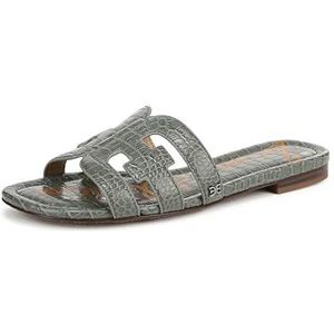 Sam Edelman Baypth/bayitas (boek) schuifsandalen voor dames, Gewassen olijfgroen, 35.5 EU