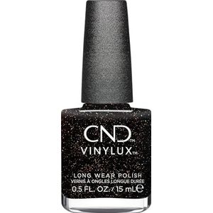 CND Nagellak Vinylux Opulent Onyx - Nr. 483 zwart glitter - krasbestendig & sneldrogend - Queen Tessential Collection - Origineel CND