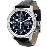 Zeno-Horloge Mens Horloge - X-Large Pilot Chronograaf Dag-Datum speciaal - P557TVDD-b1