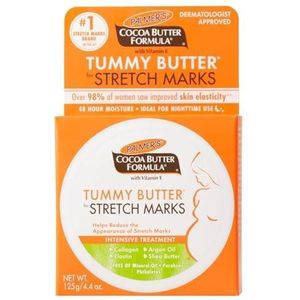 Palmer's Cocoa Butter Formula Tummy Butter voor striae met vitamine E voor uniseks behandeling van 4,4 oz