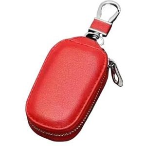 Autosleutel beschermhoes Auto Key Pocket Case Voor C200 C260 C300 W108 W124 W126 W140 W168 W169 Voor Autosleutel Protector Tas Lederen Sleutelhouder Sleutel Shell(Red)