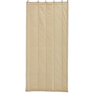 Het gordijn van de deur, Scheidingswand for deuropening, waterdicht, geluidsisolatie, meerdere maten, kakibruin(Khaki,W130cm*H200cm/51 * 79in)