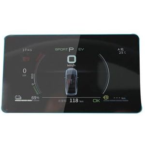 Beschermglas Anti-kras Voor BYD Qin PLUS 2021 2022 2023 2024 2025 10.1"" 12.8"" Navigatie Beschermfolie Auto Dashboard(21-23 Instrument Film 5"")