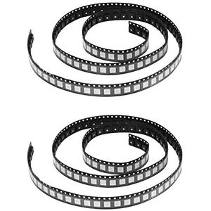 SAROAD 200PCS WS2812B RGB LEIDENE Spaander 5050SMD PCB WS2812 individueel Adresseerbare Spaanderpixels DC5V