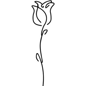 Inkster Tattoo - Een roze lijn | Waterdichte veganistische tijdelijke tatoeages voor volwassenen - EU cosmetisch gecertificeerde kleur - revolutionaire tattoo van 2 weken