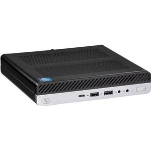HP EliteDesk 800 G4 PC Mini Desktop-Computer Intel i5-8400T RAM 16GB DDR4 SSD 240 GB Windows 11 Pro + Office 2021 (gereviseerd)