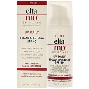 EltaMD UV Daily Moisturizing Facial Sunscreen SPF 40 - Tinted For Unisex 1,7 oz zonnebrandcrème