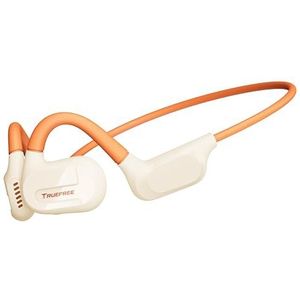 Truefree F2 open-ear hoofdtelefoon, luchtgeleiding Bluetooth 5.3 draadloze hoofdtelefoon voor sport, dubbele microfoons Heldere gesprekken, 15 uur, 16,2 mm driver, multipoint-verbinding, app-bediening