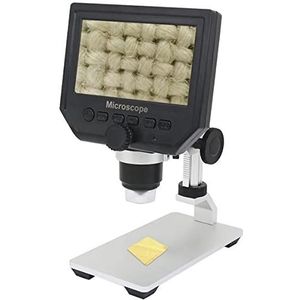Microscoopaccessoires 600X HD-microscoop 4,3 inch LCD-scherm elektronische digitale microscoop met standaard LED-verlichting duurzaamheid en betrouwbare prestaties (maat: metalen beugel)