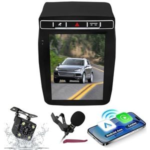 Android 15 Autoradio Navi voor VW T-ouareg (2010-2015) 10.4 ""Touchscreen Car Multimedia Player met draadloze carplay GPS-navigatie Bluetooth 5.0 HIFI FM 5G-WiFi SWC DSP MIC,6g+128g