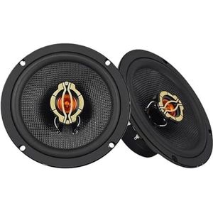 Tweeter auto Tweeters voor auto 2-pack 6,5 inch universele coaxiale autoluidsprekers, 150W Hi-Fi auto-audio, superkrachtige luidsprekerset, stereotweeter