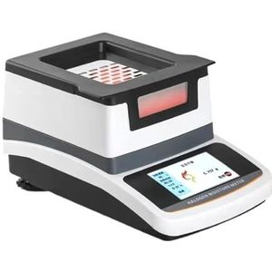 Halogeenvochtanalysator, automatische meetrapportresultaten, kan worden aangesloten op een printer. Geschikt for vloeistoffen, vaste stoffen Snelle tests(110G 0.005G)