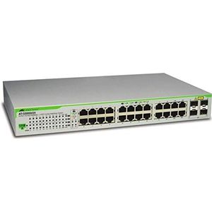 AT-GS950/24-50 Switch Layer 2 Gigabit WebSmart - 24 x 10/100/1000T | 4 x SFP - Internal PSU