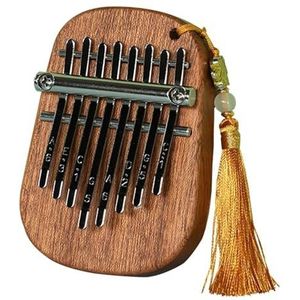 Kalimba 8-toetsen chromatisch schattig muziekinstrument draagbare kalimba vingerpiano muziekinstrument professionele duimpiano professionele vinger marimba muziekinstrument muziekaccessoires kalimba (