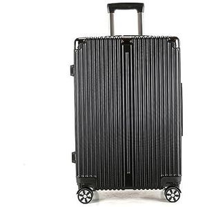 Koffer Grote Capaciteit Handbagage Combinatieslot Koffer Voor Mannen En Vrouwen Bagage Bagage (Color : C, Size : 22inch)