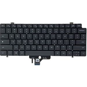 Laptop Toetsenbord Voor For DELL Latitude 9410 Verenigde Staten Lay-out Colour Zwart