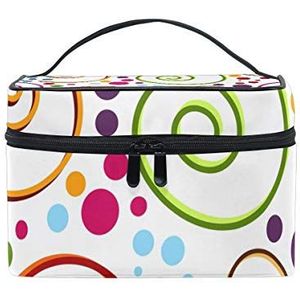 MONTOJ Abstracte Spiraal Patroon make-up zakken Cosmetische Zakken