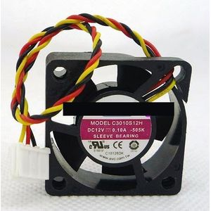 3cm 3010 12V 0.1A C3010S12H cpu koeler koellichaam axiaal Koelventilator