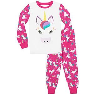 Harry Bear - Meisjespyjama - Multicolor - Slim Fit - 158 cm