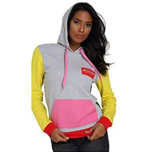 Moschino sweatshirt voor dames, A1725, met capuchon, meerkleurig - multi - Small