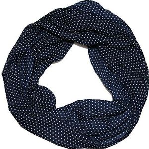 ACC Punten dames zijden loop sjaal, Punten koningsblauw, ca. 160 x 45 cm