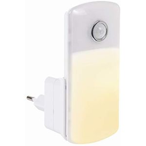 Northpoint LED-stopcontacten nachtlicht oriëntatielamp zaklamp wit wandlamp multifunctionele bewegingsmelder inductie lading batterij noodlicht noodlamp stroomuitval (hoekig/warm wit)