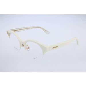 Jimmy Choo JC151 QA6 WHITE GOLD GLITTER 47/20/140 Vrouw Brilmonturen