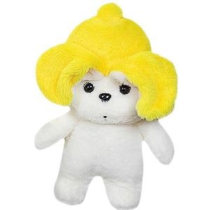 Hond knuffeldier,11.81in Creatieve Leuke Banaan Hond Knuffel Bewegende Oren - Knuffelhond pluche decoratieve knuffels Home Decor kinderen volwassenen verjaardagscadeau Hirara