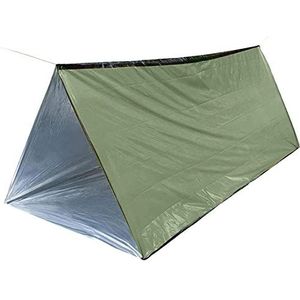 Sanfly Emergency Survival Shelter Tent Warmte Reflecterende Waterdichte Mylar Thermische Onderdak voor Wandelen Camping Slaapzak