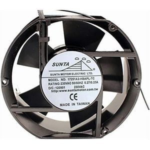 17251A2-HBAPL-TC Fan - AC230V, 0.27/0.23A, 172×150×51mm, Ventilation Fan