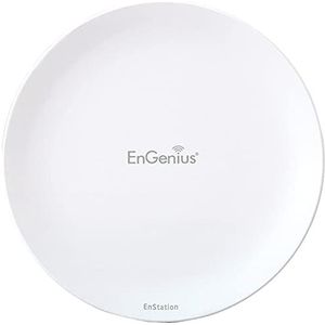 EnGenius EnStation5-AC Wi-Fi 5 Outdoor 5 GHz Wave 2 IP55 Long-Range PtP Wireless Bridge - Multipoint - CPE