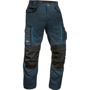 Uvex Tune-Up Lange Werkbroek voor Heren - Robuuste Werkbroek voor Heren met Kniezakken - 35% Katoen - Navy - 46