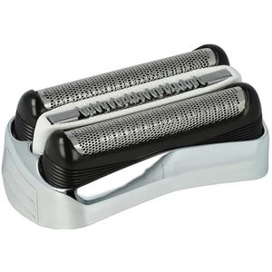 vhbw Vervangende scheerkop compatibel met Braun Series 3, cruZer Clean elektrisch scheerapparaat, zilver