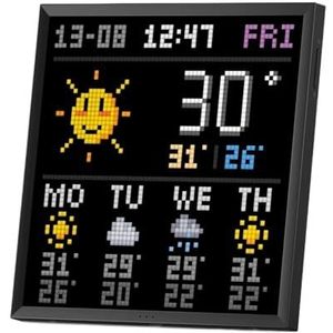 64 Digitale Fotolijst Met 64 * 64 Pixel Art LED Foto Elektronische Display Board Neon Light Sign Woondecoratie Eenvoudig Delen Momenten