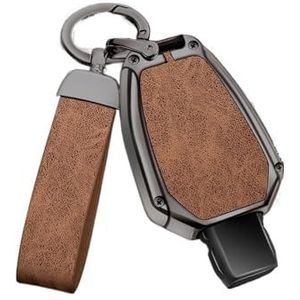 Autosleutel beschermhoes Voor A C E S G Klasse Voor Metalen Lederen Autosleutel Case Cover Fob GLC CLE CLA GLB GLK GLS W177 W205 W212 W213 W222 X167 Sleutel Shell(5)