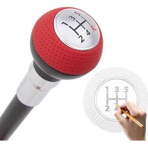 Wandelstok voor Revalidatietraining voor Ouderen, Unisex Versnellingspook, Aluminium Legering Trekkingstok, Dubbele Britse Stijl Rollenspelstok