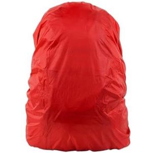 Rugzak waterdichte hoes rugzak regenhoes waterdichte tas outdoor camping wandelen klimmen stof regenhoes regenhoes voor rugzak 30-40l (kleur: rood)