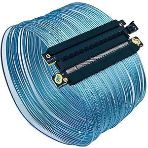 JMT PCIE 4.0 X16 GPU Videokaart Verlengkabel 32 GBS 12PIN Verzilverd voor AI Server 3090 Grafische Kaart (20cm)