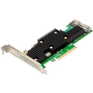 Broadcom - HBA 9600-16i - PCIe SATA/SAS-opslagcontroller - 16 Kanalen - Inclusief Low-profile Beugel