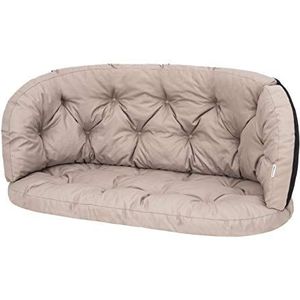Amanda Rotan stoelkussen, tuinstoelkussen, stoelkussen, coconstoelkussen, tuinbankkussen - beige