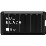 WD_BLACK P50 Game Drive SSD 2 TB Draagbare opslag (SuperSpeed USB 3.2 Gen 2x2, schokbestendig, leessnelheden tot 2.000 MB/s) Zwart - Ook compatibel met PC, Xbox en PS5