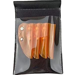 Salon kapper gereedschap, Draagtas for kappersbenodigdheden, transparant, veelkleurig, PVC(A)