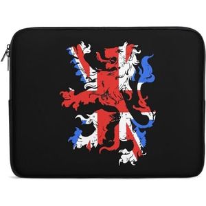 Engeland Britse leeuw laptop sleeve case casual computer beschermhoes slanke tablet draagtas aktetas 17 inch
