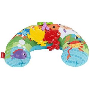 Fisher-Price CDR52 - Rainforest Speelkussen, Met Afneembaar Speelgoed En Muziek, Babyuitrusting, Vanaf 0 Maanden, Meerkleurig