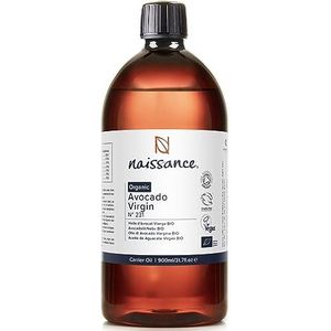 Naissance Avocado Olie BIO (No.231) 900ml - Natuurlijk, BIO-Gecertificeerd, Voedend - Voor Haar, Gezicht, Huid en Nagels