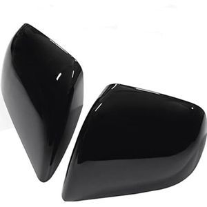 Spiegelkap Behuizing Voor Tesla Voor Model Y Achteruitkijkspiegel Behuizing Sticker Onderdelen Accessoires 1 Paar Auto Exterieur Stijl Zijspiegel Cover Achteruitkijkspiegeldeksel(Bright Black)