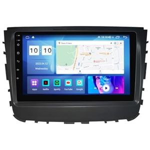 Android 12.0 Car Stereo 9 ""Touch Screen auto audio speler bluetooth stuurwielbediening Voor Rexton 2019 auto speler Ondersteunt CarAutoPlay PIP GPS Navigatie Backup Camera (Size : 4+WIFI 1G+16G)